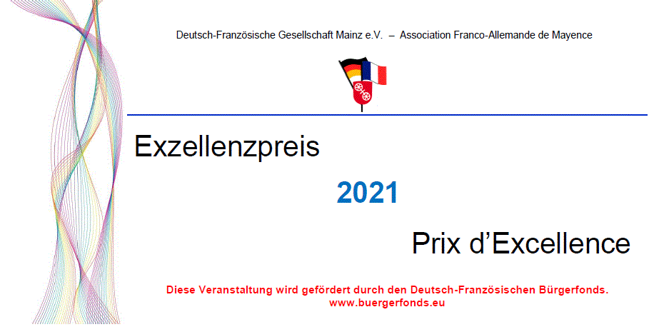 Prix d'Excellence / Exzellenzpreis der Deutsch-Französischen Gesellschaft Mainz