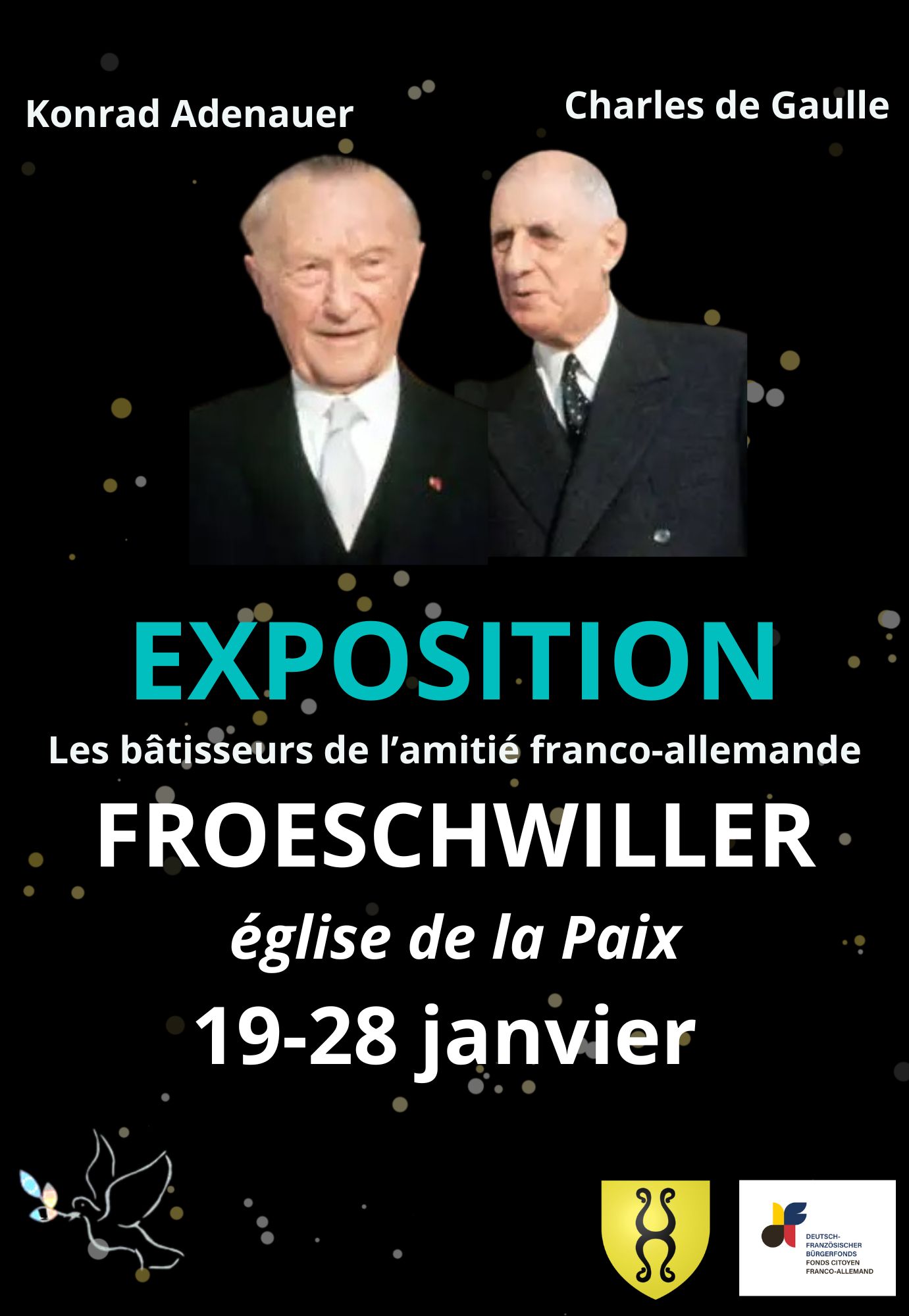 Ausstellung De Gaulle - Adenauer: die Erbauer der deutsch-französischen Freundschaft